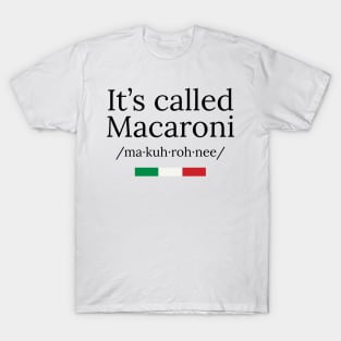 It's called Pasta Macaroni T-Shirt